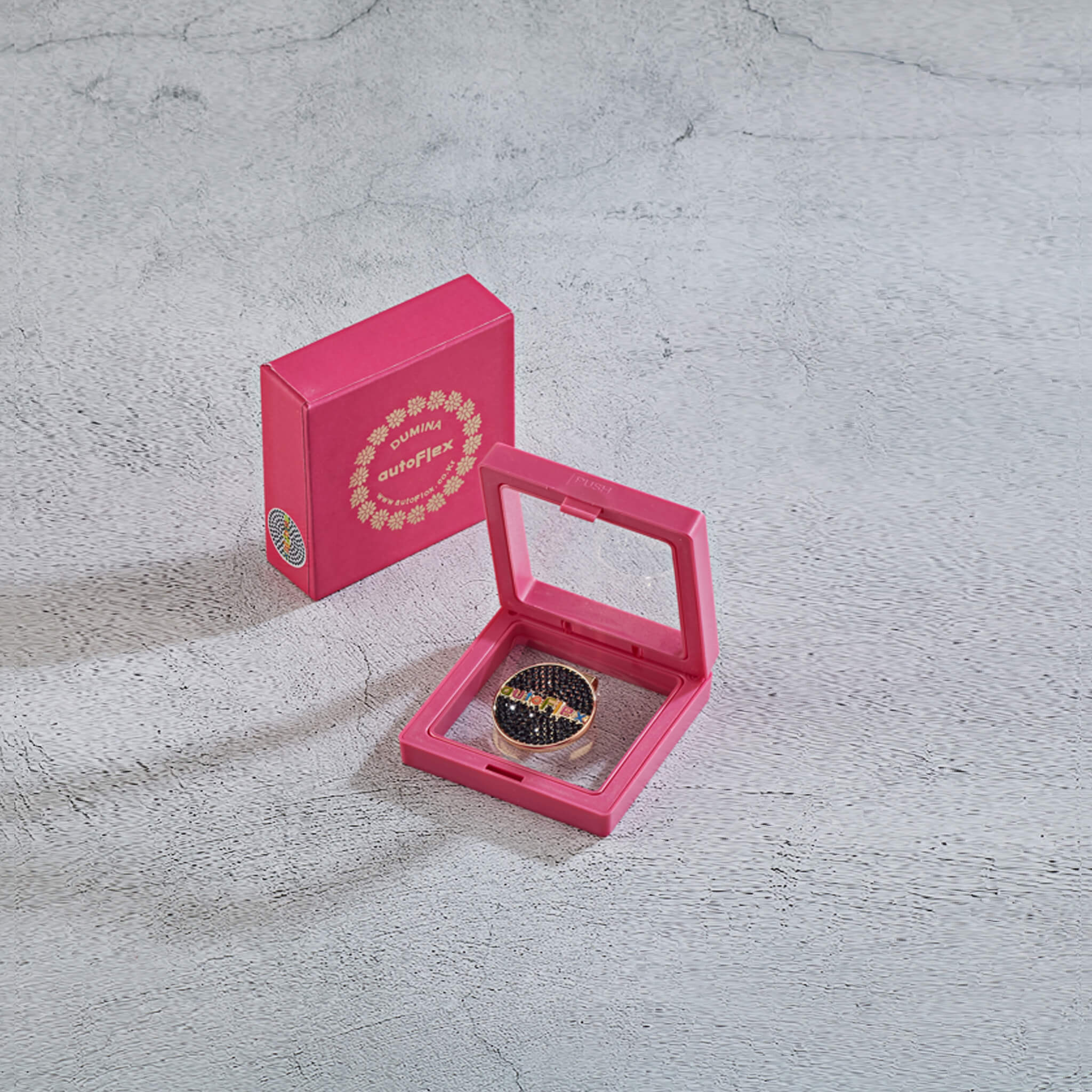 AutoFlex Premium Logo Black Ball Marker With Gift Box